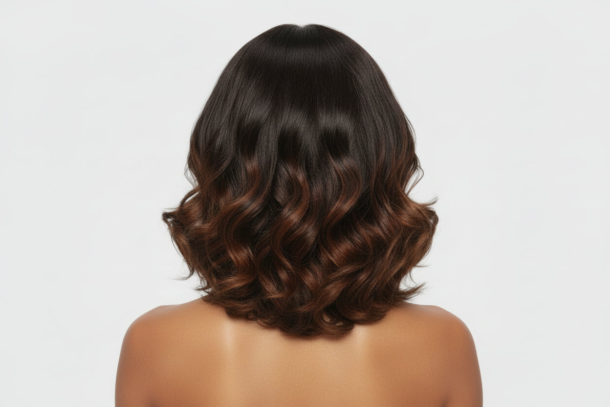 Venus Hair 13×4 Lace Frontal Glueless Human Hair Wig – Body Wave, 12 Inch